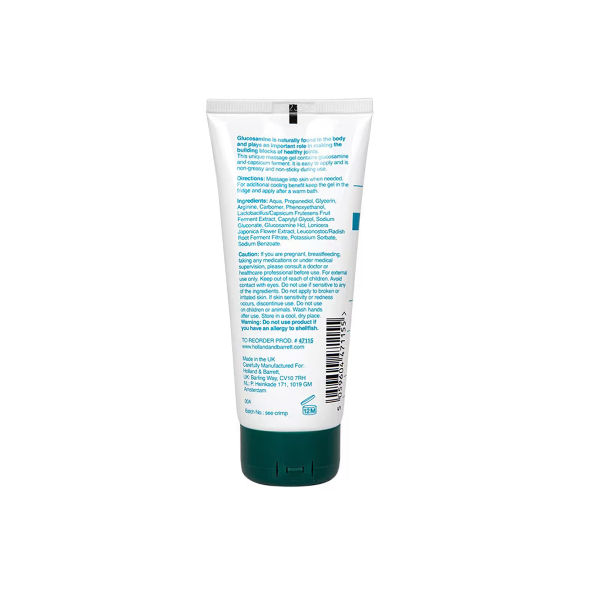 Glükozamin gél - 100ml