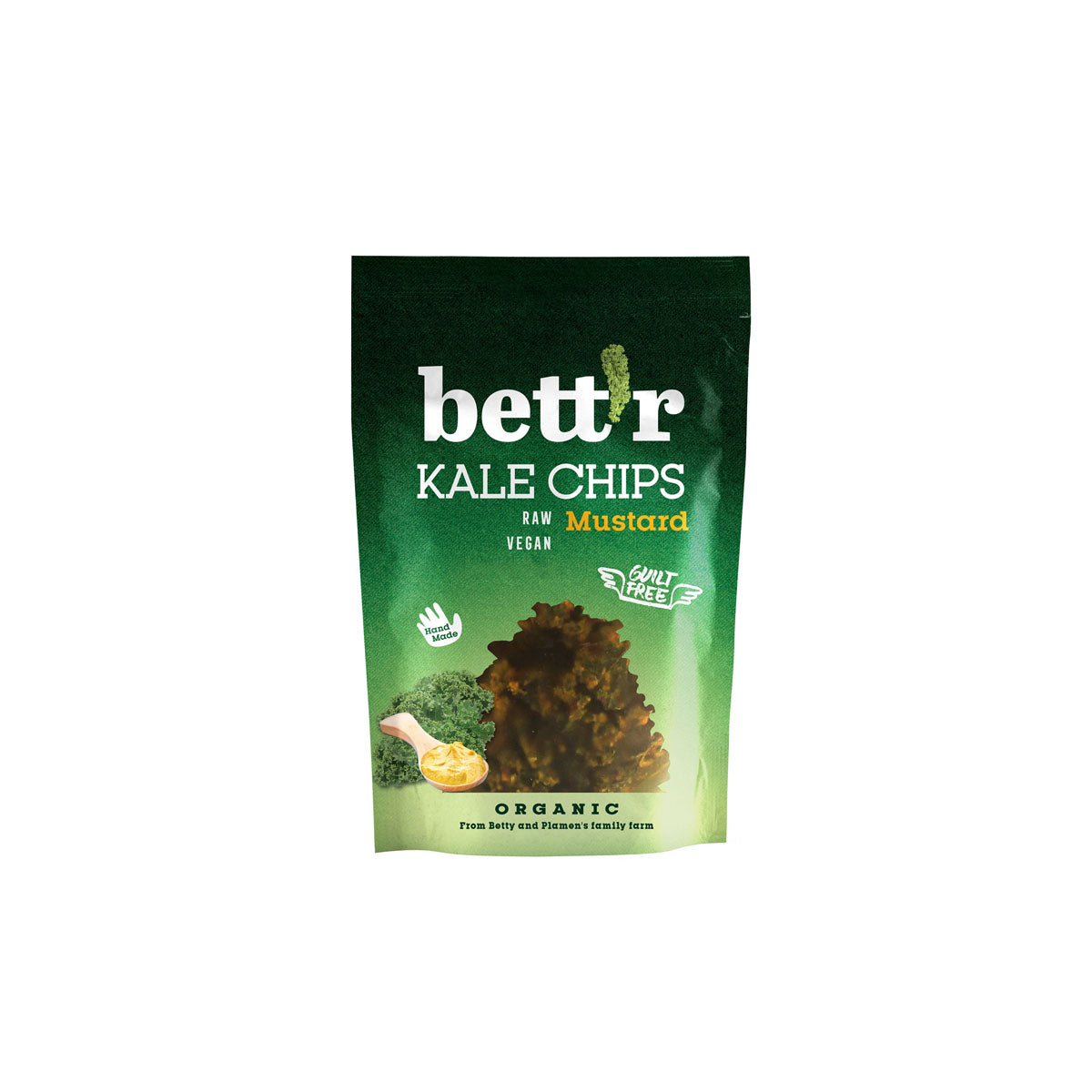 Fodros kelkáposzta chips - Mustáros - bio - 30g