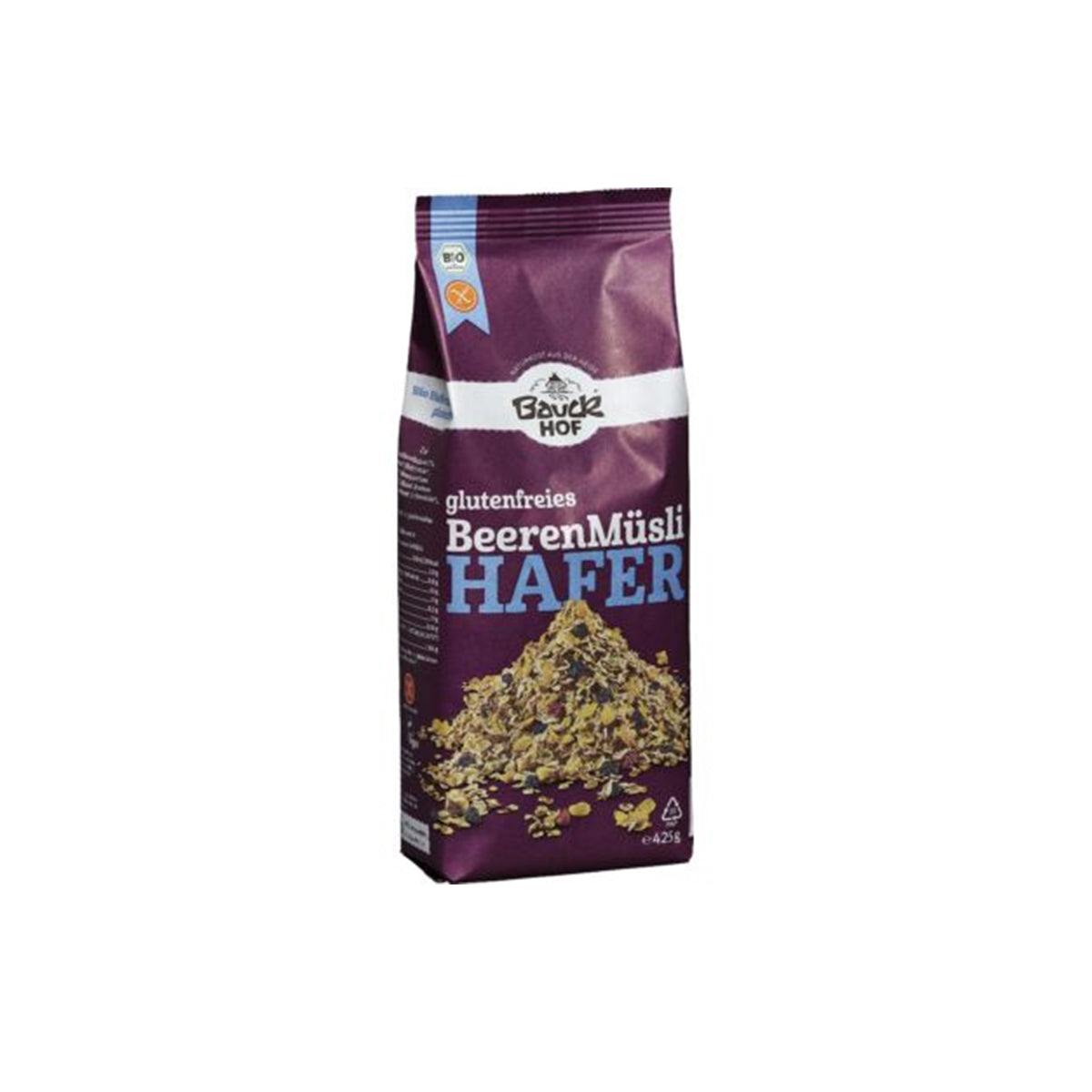Bogyós gyümölcsös zabmüzli - bio - 425g