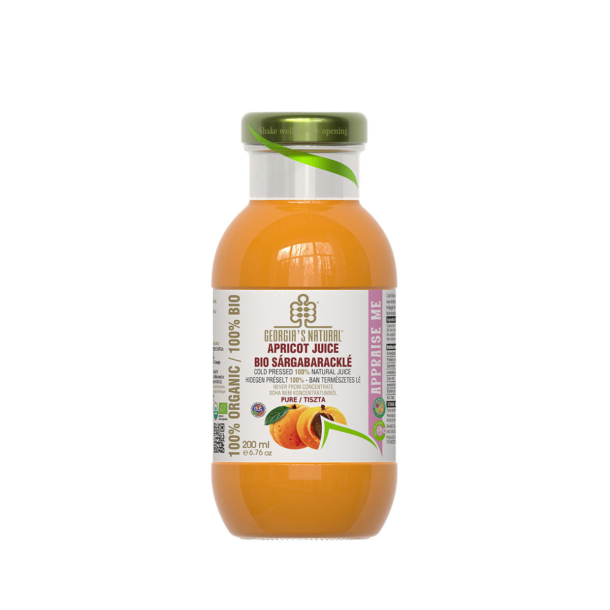 GN Bio Sárgabaracklé - 200ml DRS