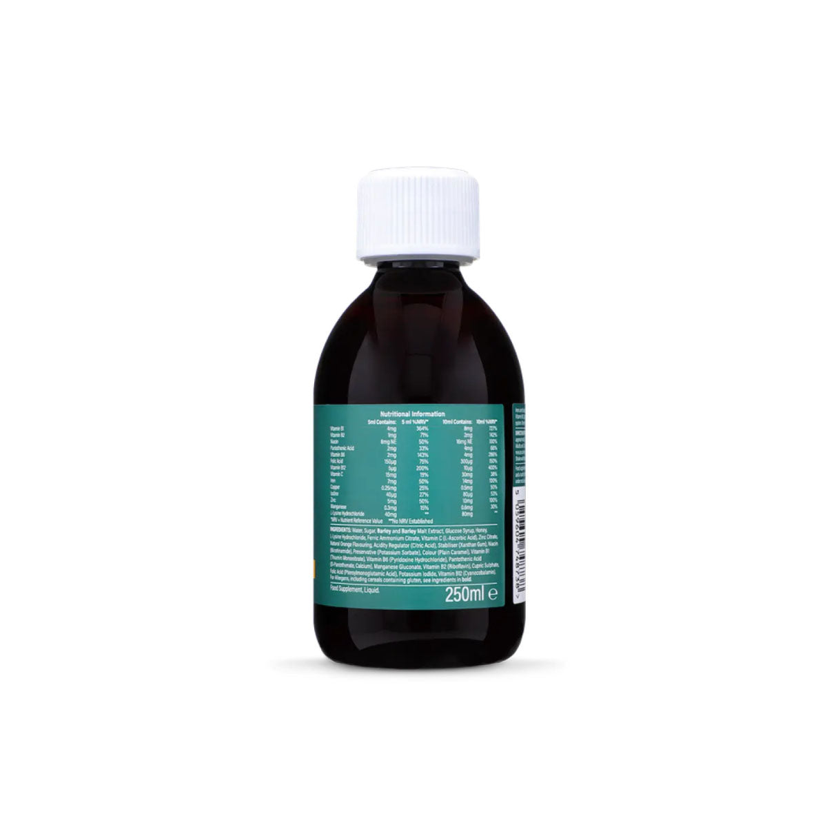Vas,B-vitaminokkal, ásványi anyagokkal és C-vitaminnal szirup - 250ml