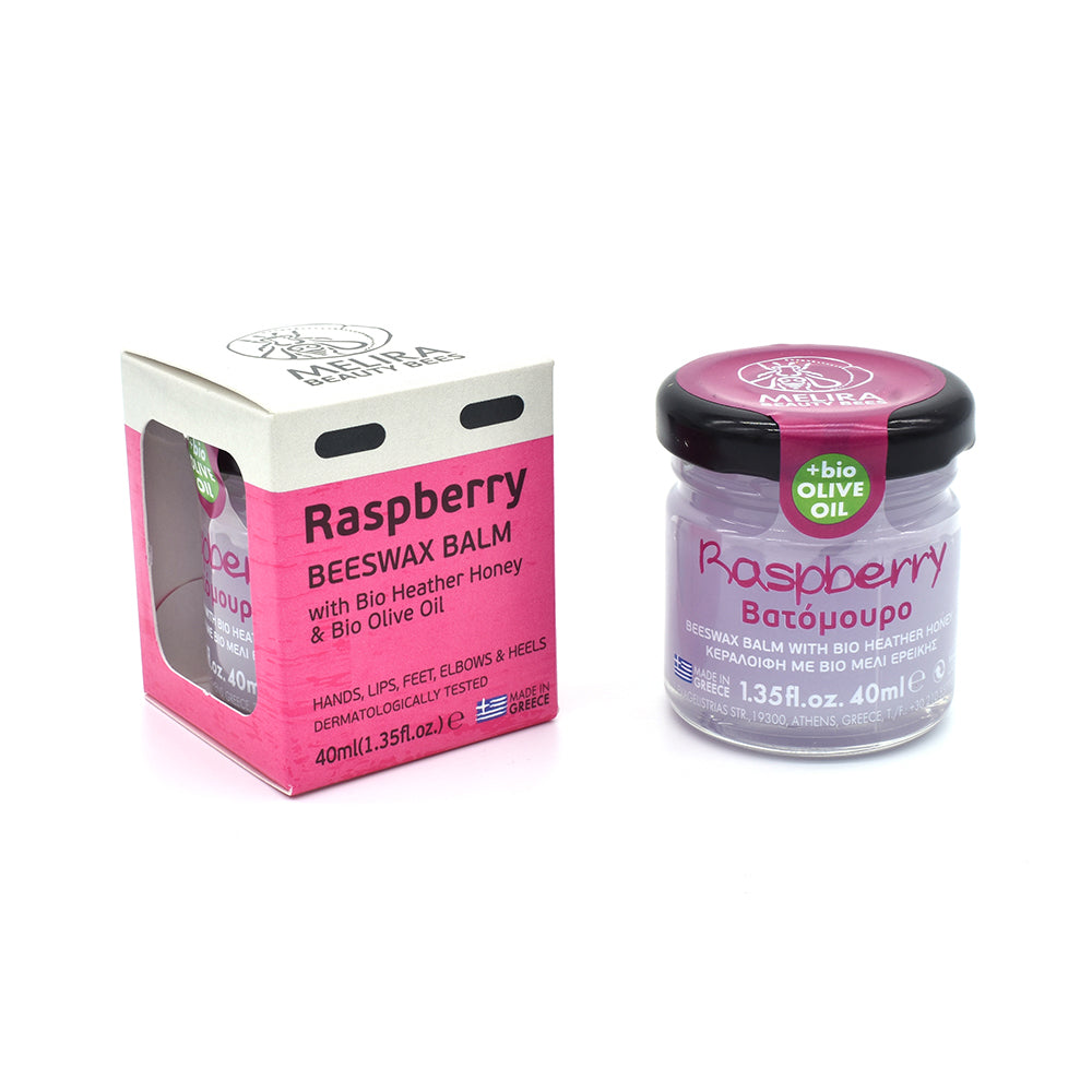 Málna méhviasz balzsam bio hangamézzel - 40ml