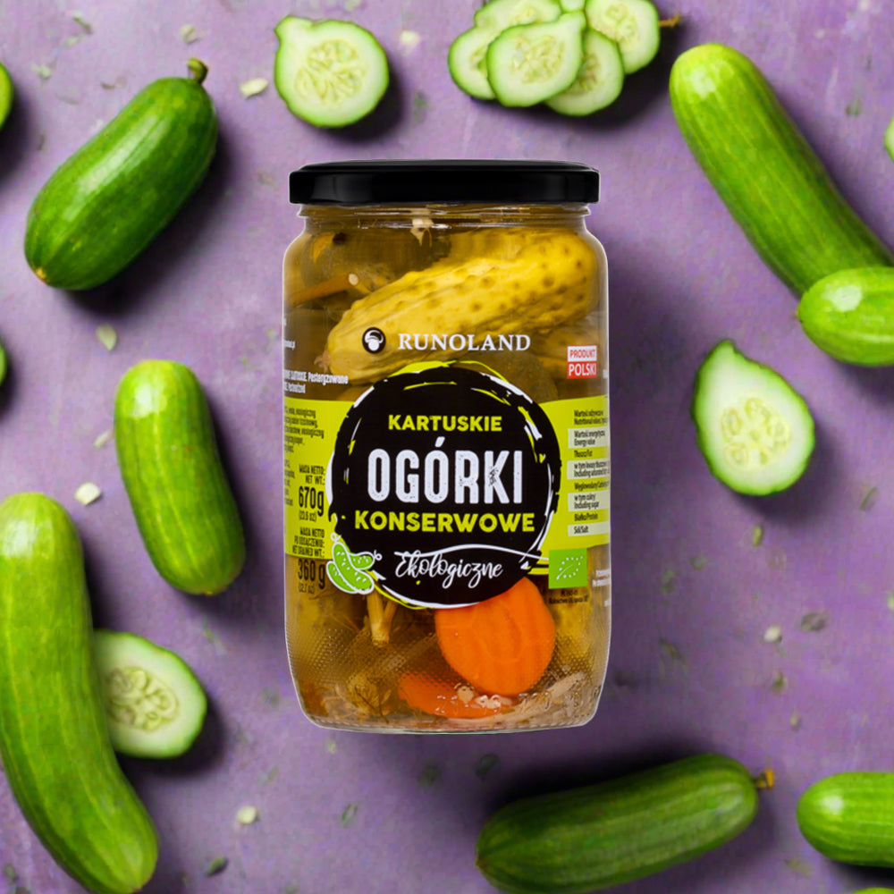 Csemege uborka - bio - 670g