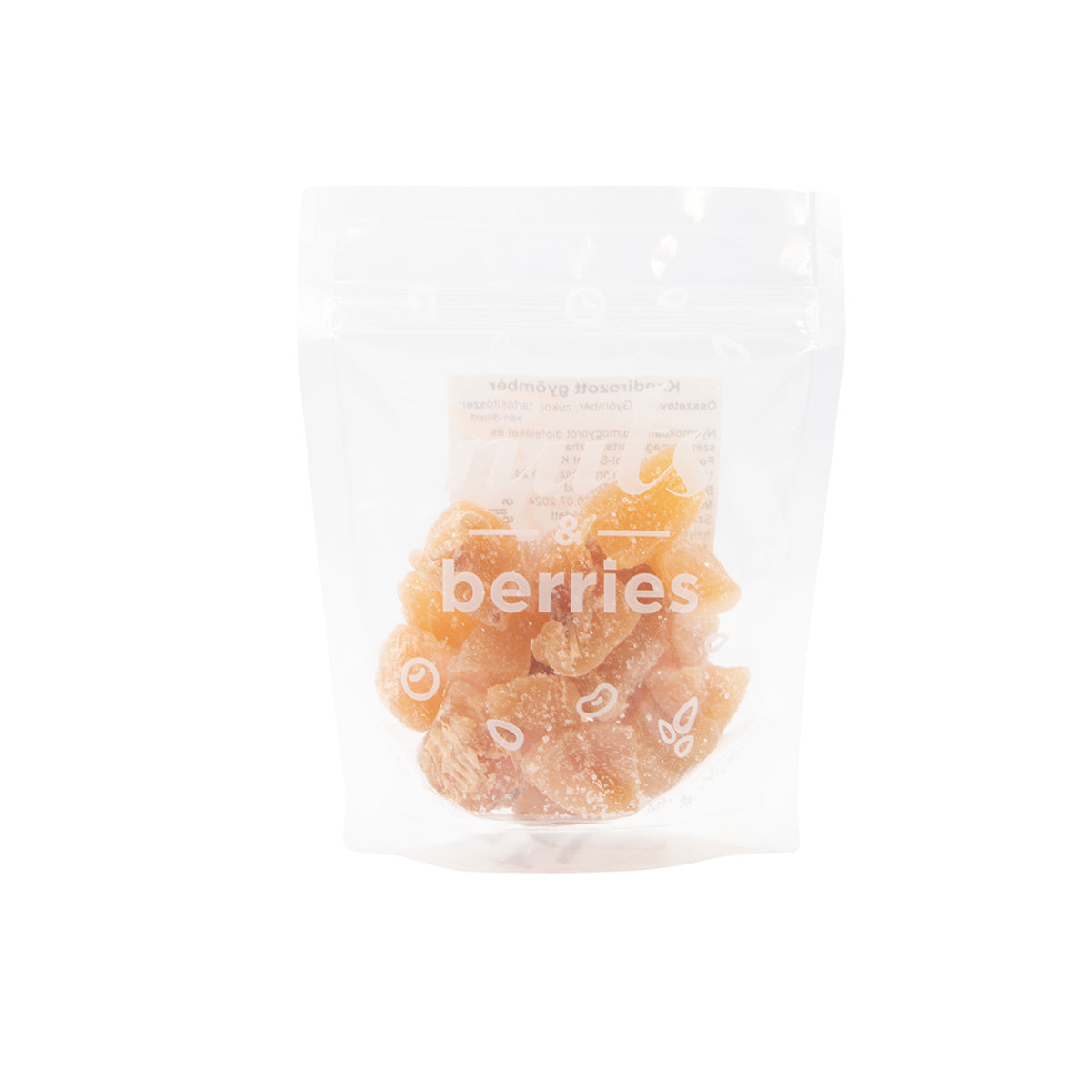 Kandírozott Gyömbér - 100g