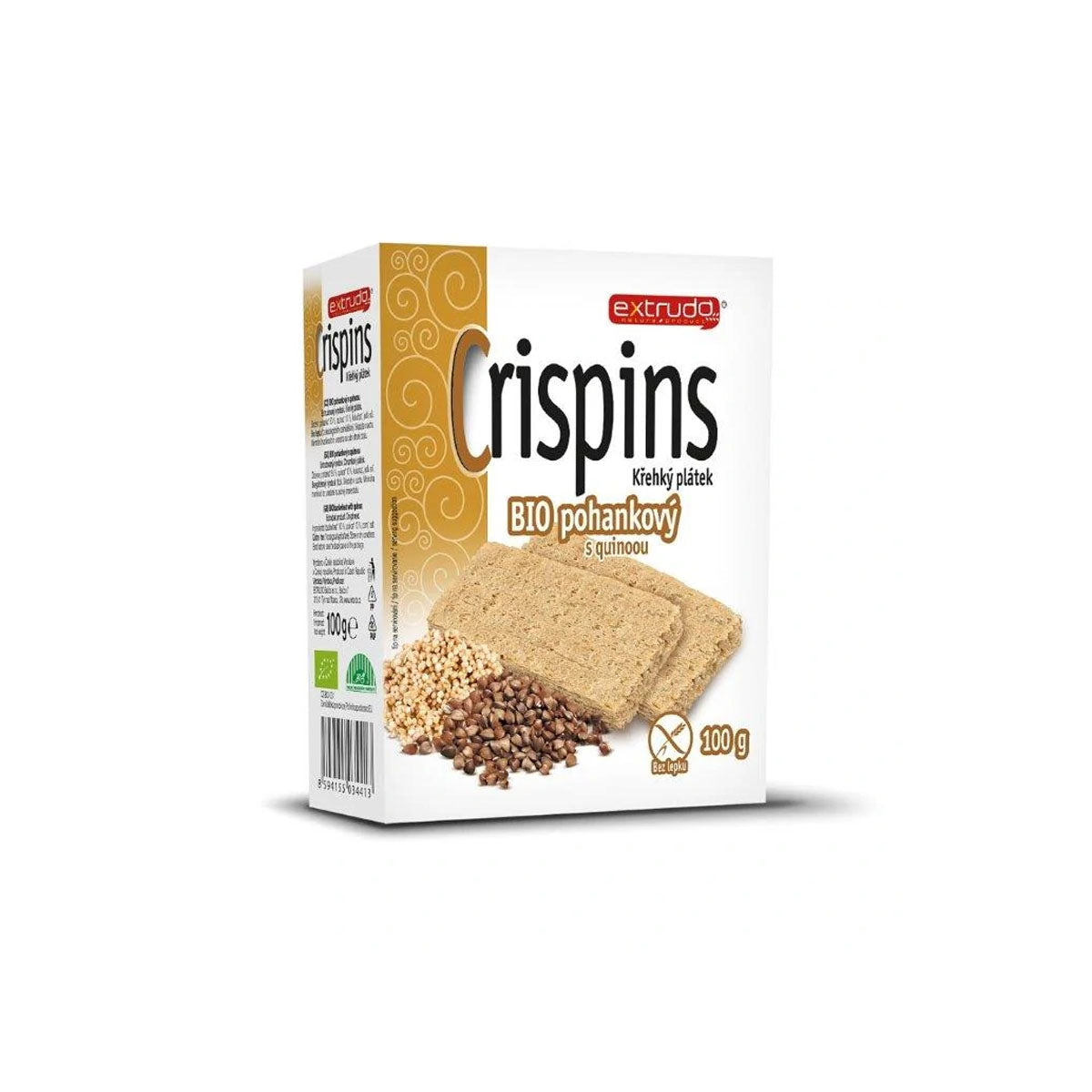 Extrudo bio GM rop.hajdina szelet quinoával - 100g