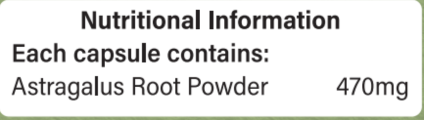Astragalus 470mg - 90db