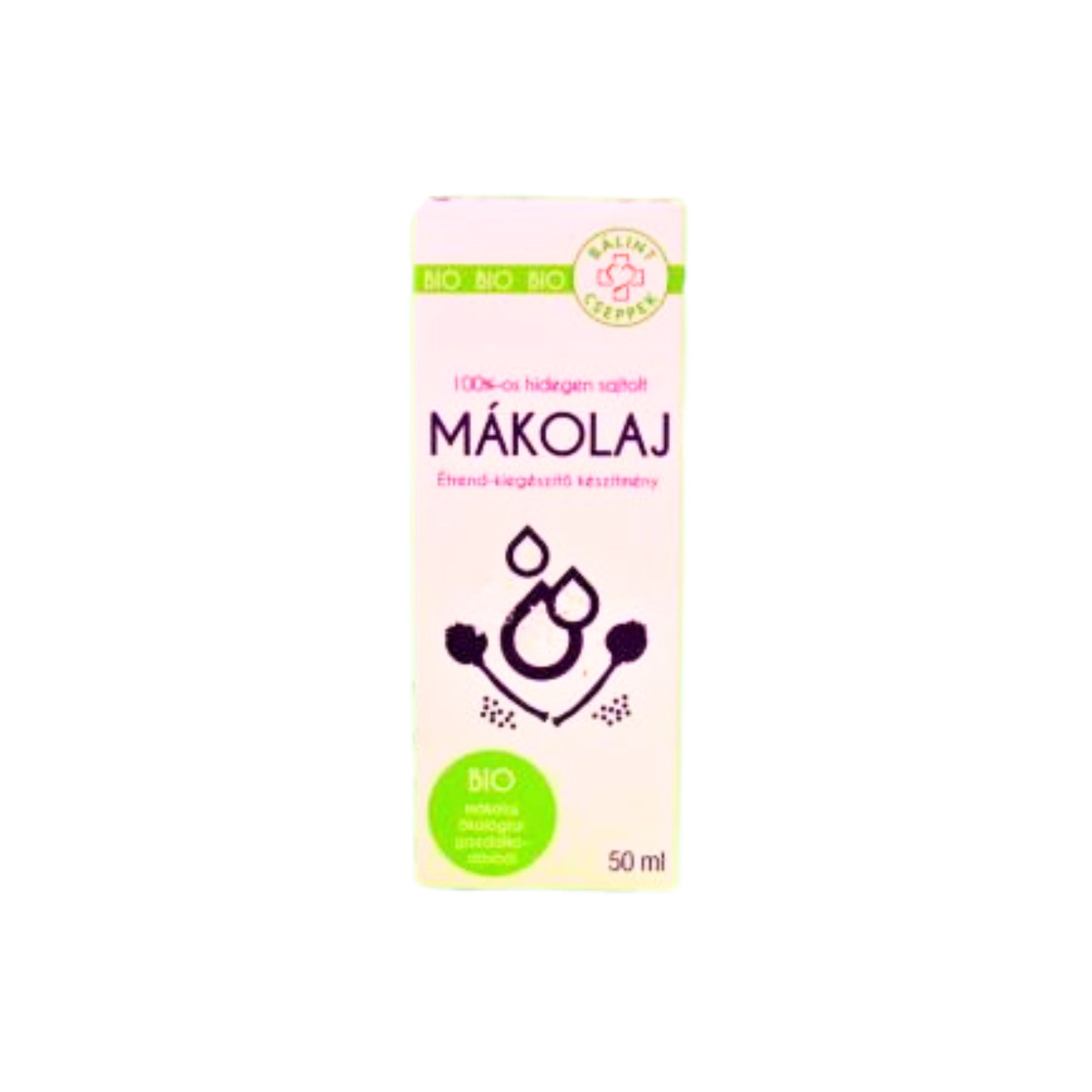 Mákolaj - bio - 50ml