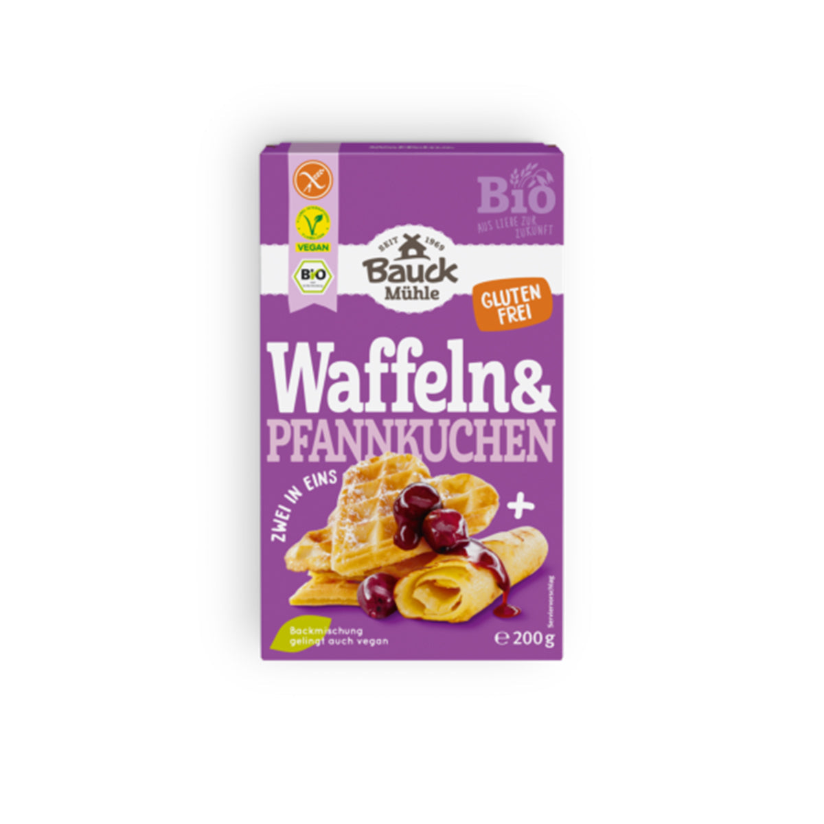 Gofri és palacsinta lisztkeverék gluténmentes - bio - 200g