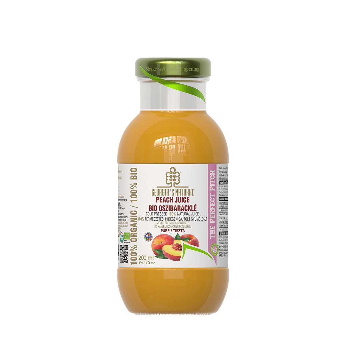 GN Bio Őszibaracklé - 200ml DRS