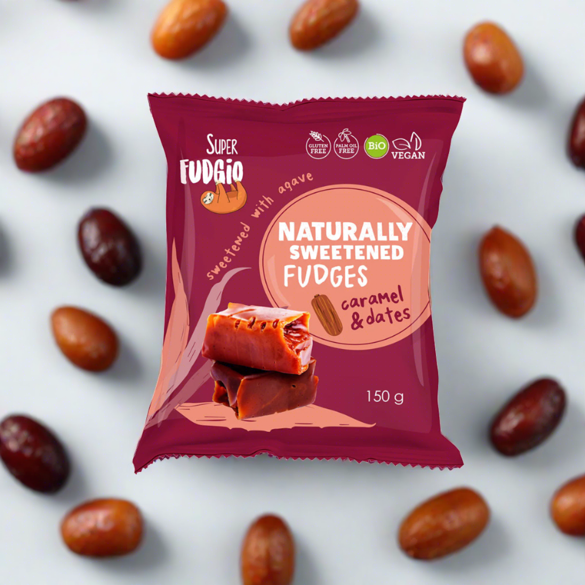 Datolya-agavé karamella - 150g