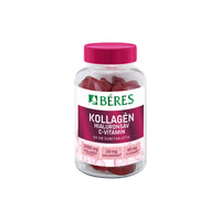Béres Kollagén, Hialuronsav, C-vitamin cukormentes gumitabletta - 50 db