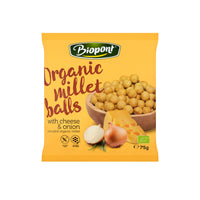 Kölesgolyó sajtos-hagymás - bio - 75g