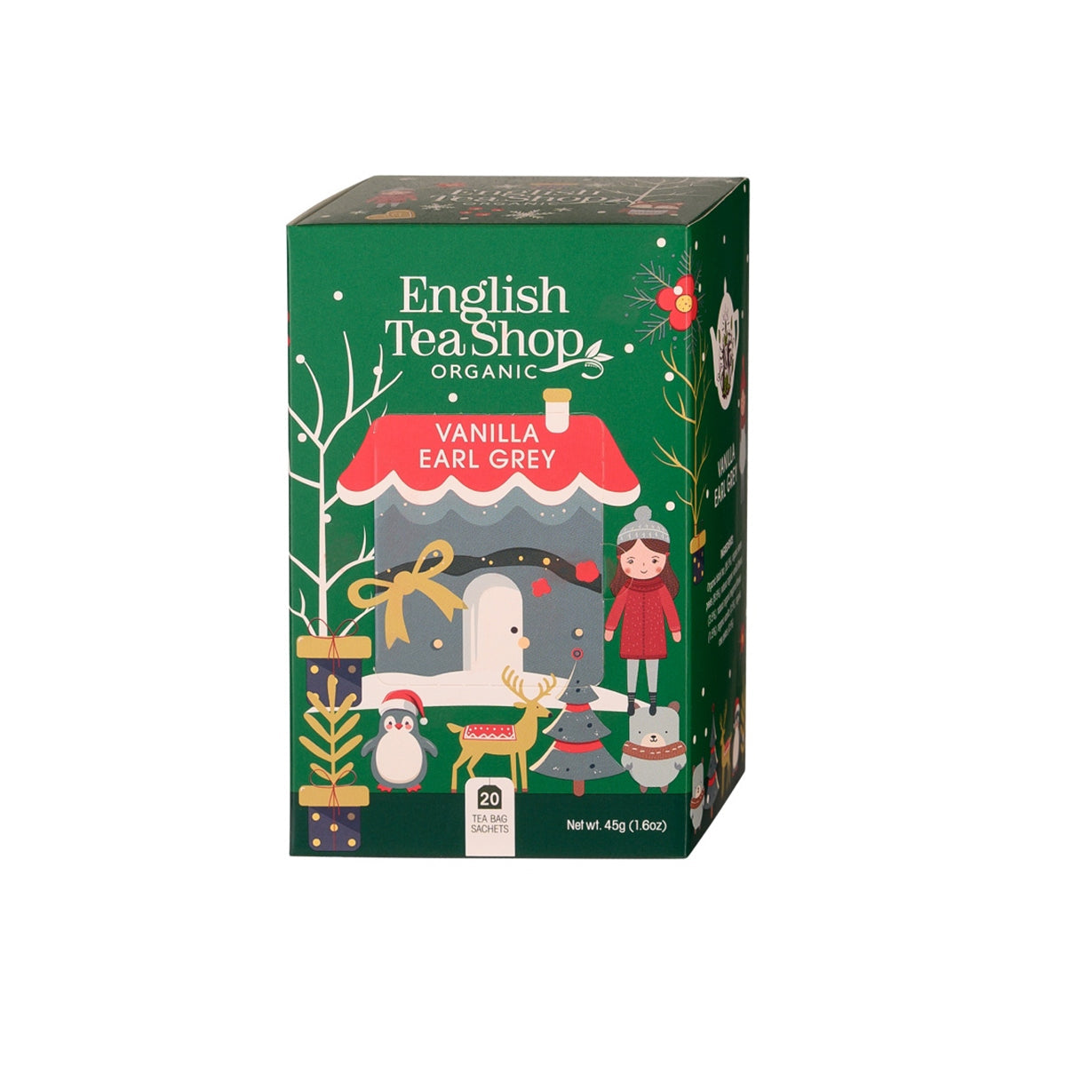 Holiday Vaníliás Earl Grey bio tea - 20db
