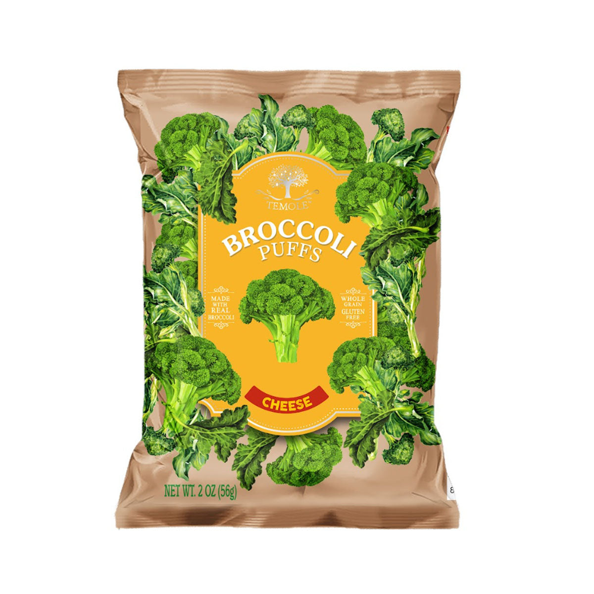 Temole Brokkoli puffancs - sajt ízű - 56g