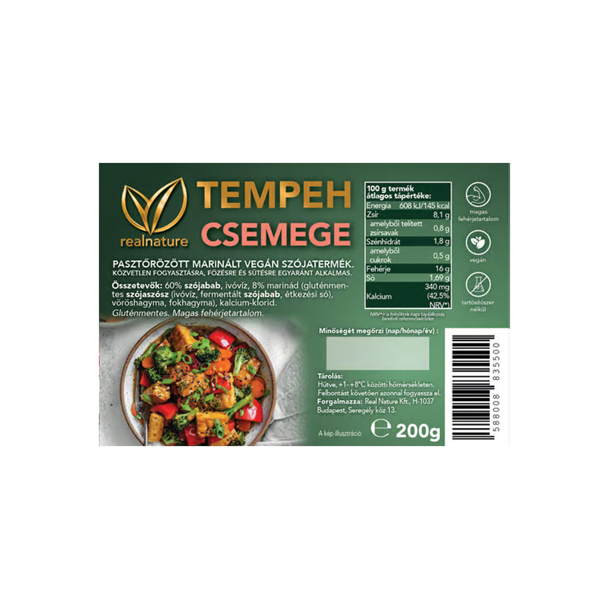 Tempeh csemege - 200g