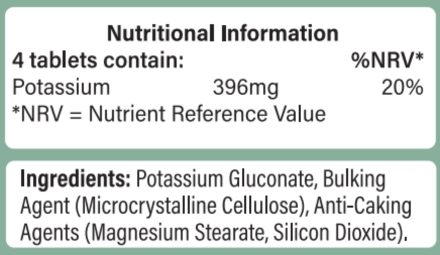 Kálium 396mg - 120db
